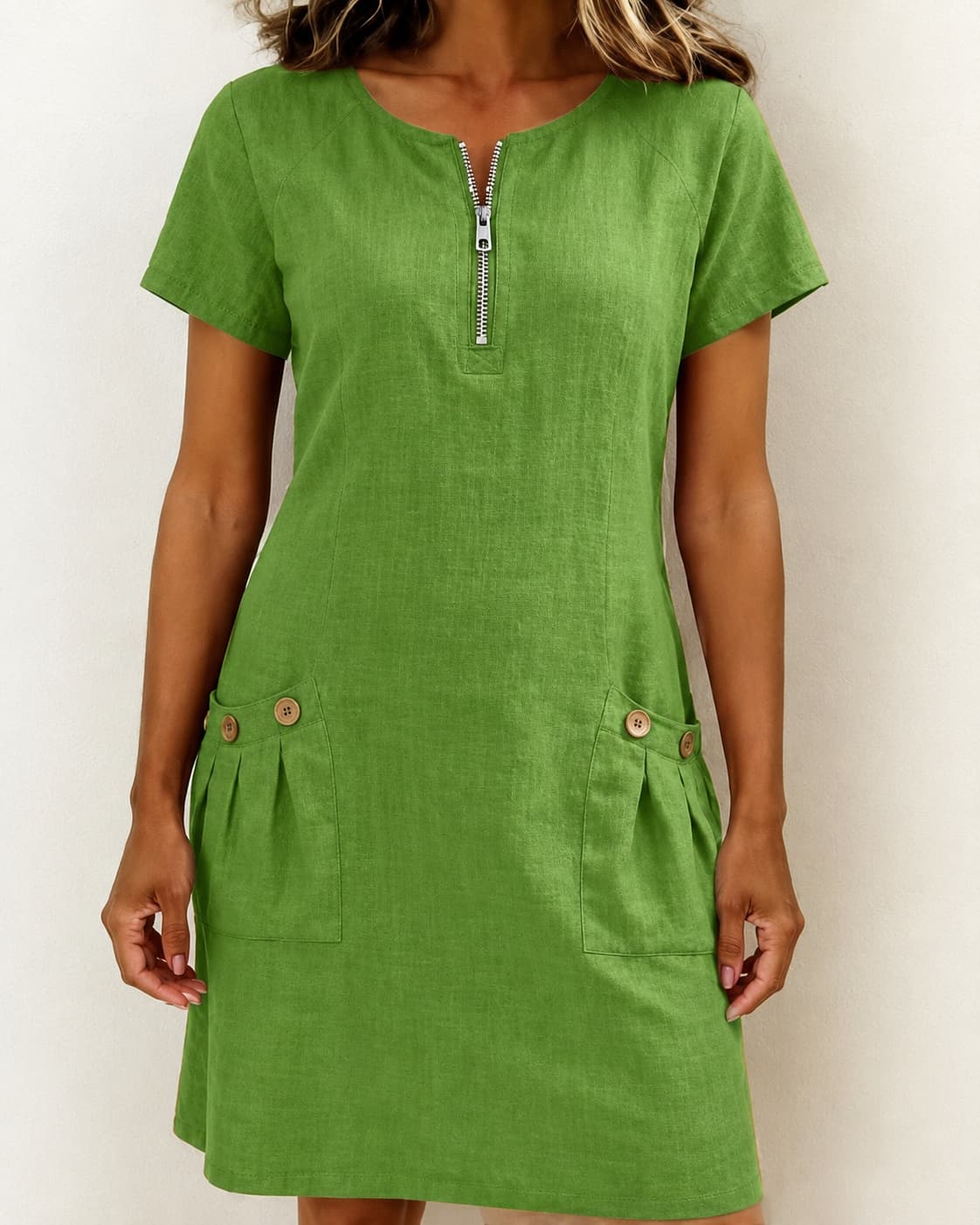 Robe Aurivoxaʳᵖ avec poches et zip
